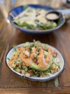 Quinoa Stuffed Half Avocado (no parsley)