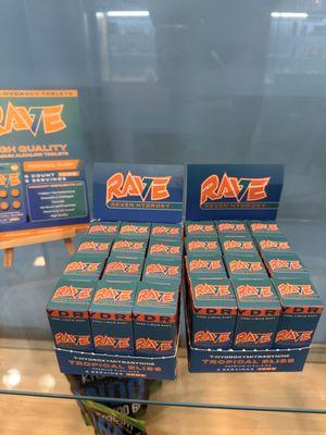 BACK IN STOCK! Rave 7-Hydroxymitragynine Tropical Bliss Sublingual Chewable Tablets.