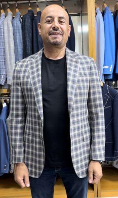 Italian fabric sport jacket