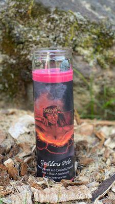 Goddess Pele Candle