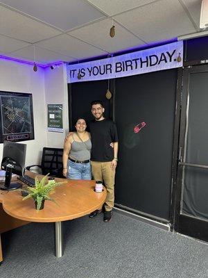 Finished the An Office Escape room with 9 minutes to spare!