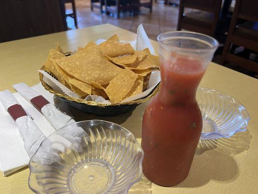 Chips and salsa