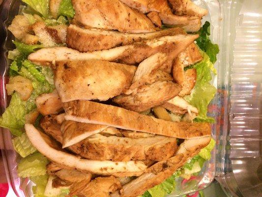 Chicken Caesar salad