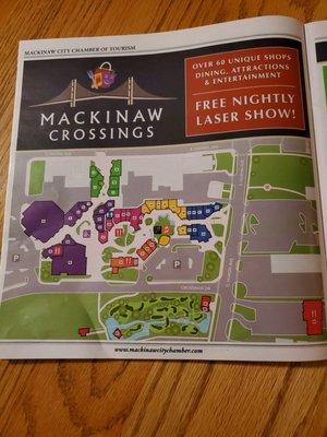 Mackinaw Crossings Mall map