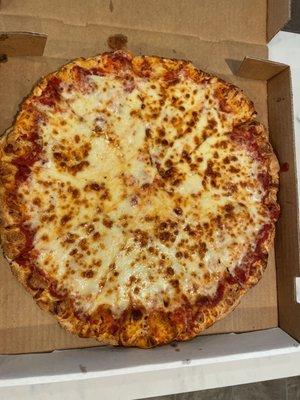 Large cheese pizza