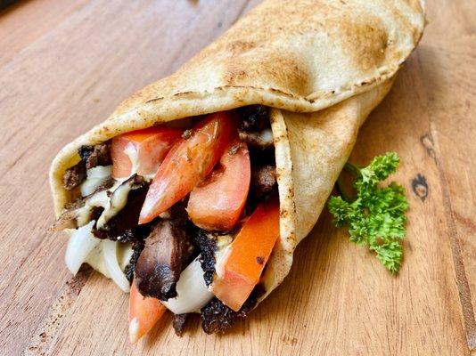 Beef shawarma