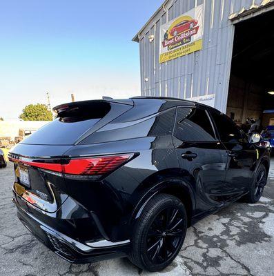 Lexus RX500 Side Swipe Repair!