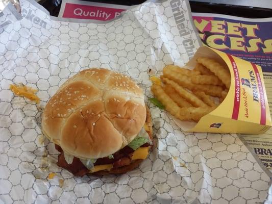 Grillled chicken club combo.