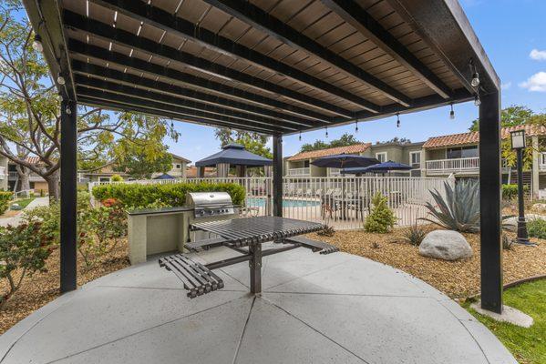 Enjoy a picnic in our shaded picnic areas