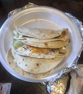 Chicken tacos