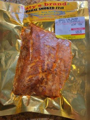 Smoked King Salmon