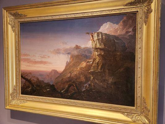 Artist Thomas Cole Father of the Hudson River School of Landscape Painters.