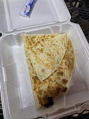 Plain quesadilla