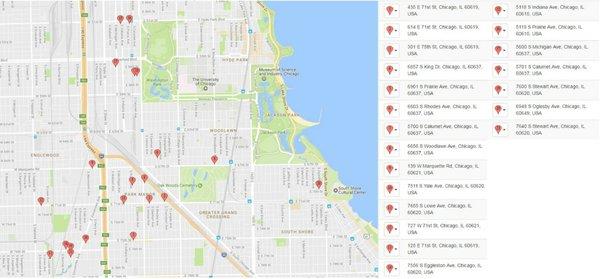 Closed: The South Side Portfolio (21 buildings) for $28.83 million