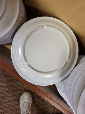 Dirty plates