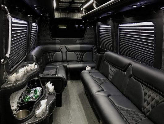 Mercedes Sprinter in Corporate Transportation Mode