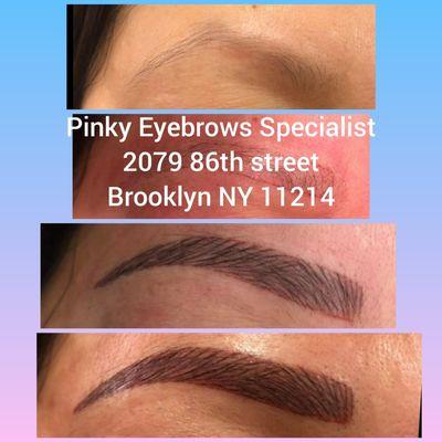 microblading and powder brow