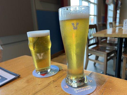 Heffenweizen and summer ale