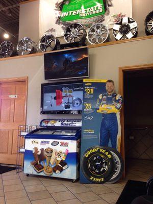 Nice Lobby! Hi Dale Jr.!