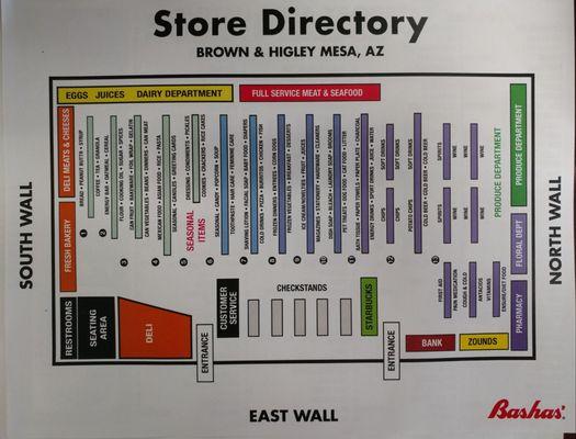 It is nice that they provide a handy store directory.