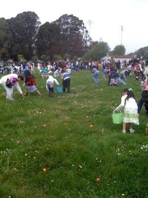 Egg-hunting @ Madonna Del Sasso Church