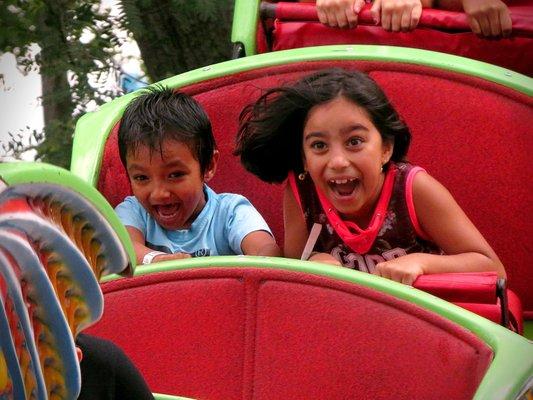 Dragon's Flight is a screaming good time! This family coaster is the perfect little thrill for our younger guests.