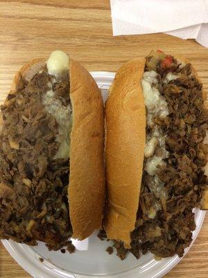 big good looking cheesesteak