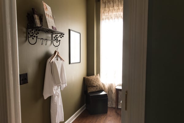 One of our spa treatment rooms