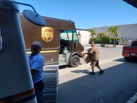 pickup by Martin & Arnold  our UPS/USPS guys