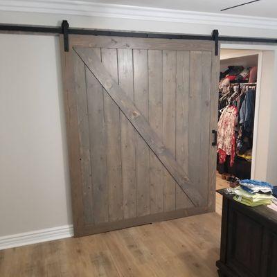 Large barn door