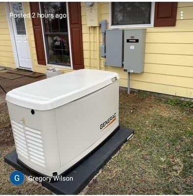 Generac Install