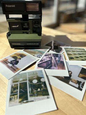 Topdrawer x Retrospekt Polaroid camera and color600 film