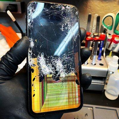 If your phone looks like this, we can help.