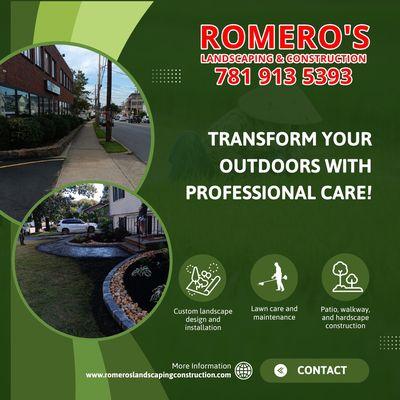 We are here to give a different touch to your green area landscaping service