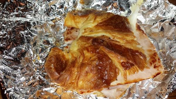 Ham and cheese croissant