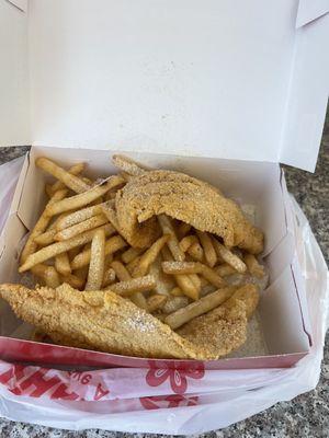 2 Piece Catfish Dinner with Fries