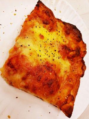 Sicilian Corner Slice, Extra Crispy [As Requested]!!