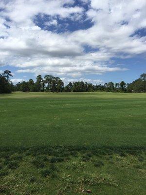 Driving range.