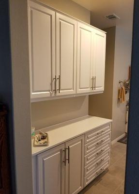 Hall cabinet addition