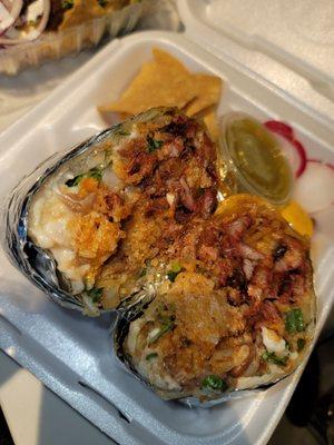 Al pastor burrito