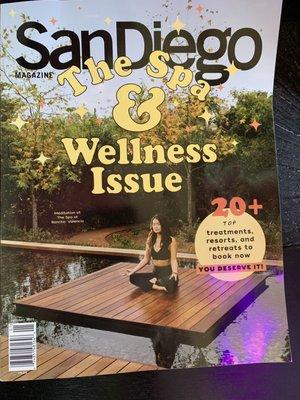 We are Best Authentic Thai Massage in San
Diego by San Diego Magazine