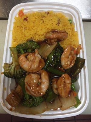 shrimp Chinese vegetables