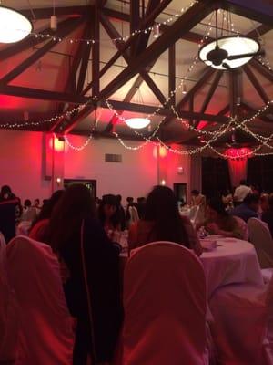 Venue during graduation party