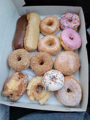 1 dozen donuts