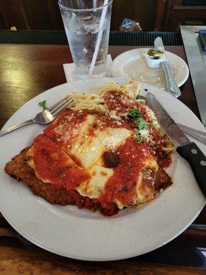 Veal Parmigiana.