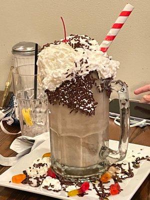 Chocolate milkshake