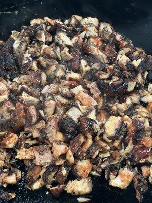 Jerk chicken for tacos