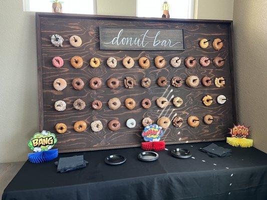 Donut bar