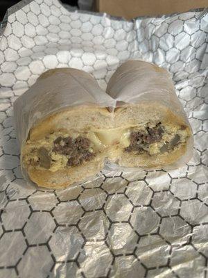 Breakfast Cheesesteak