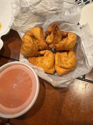 Crab Rangoon Dinner